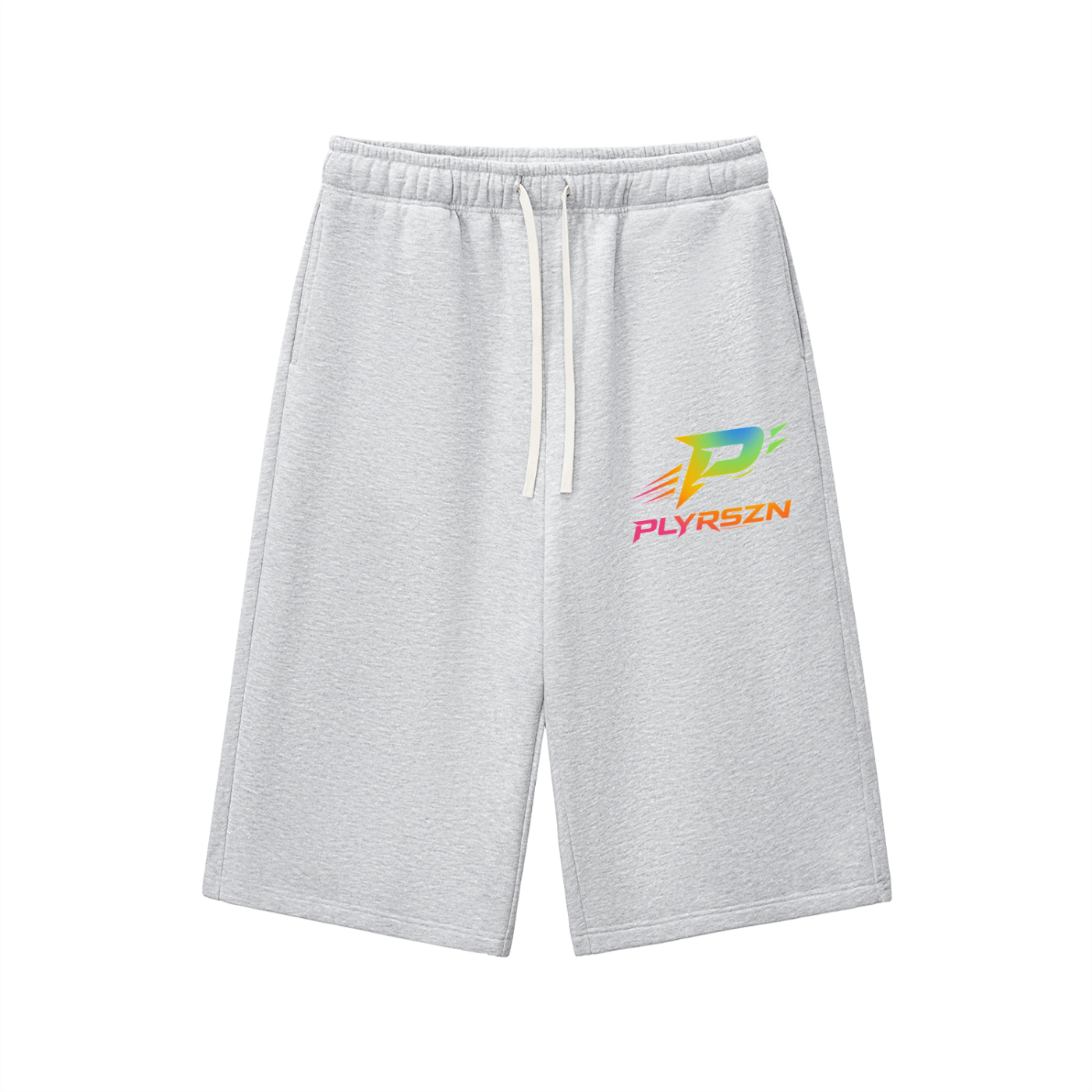 Relaxed Drawstring Three-quarter Sweatpants