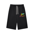 Relaxed Drawstring Three-quarter Sweatpants